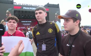 ВИДЕО: Сериозна подкрепа за Никола Цолов на „Хунгароринг“