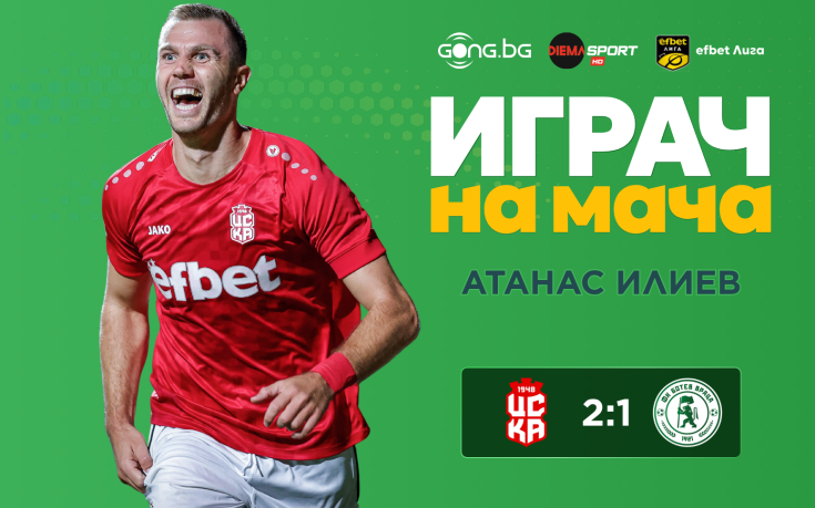 Ето кой е Играч на мача след ЦСКА 1948 - Ботев Враца