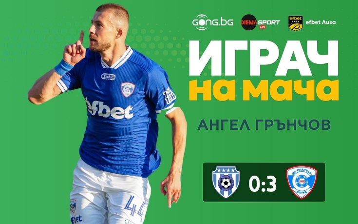 Ангел Грънчов над всички на 