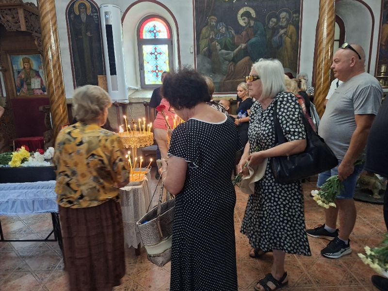 <p>Последно сбогом с Георги Кузев след побоя на Младежкия хълм.</p>