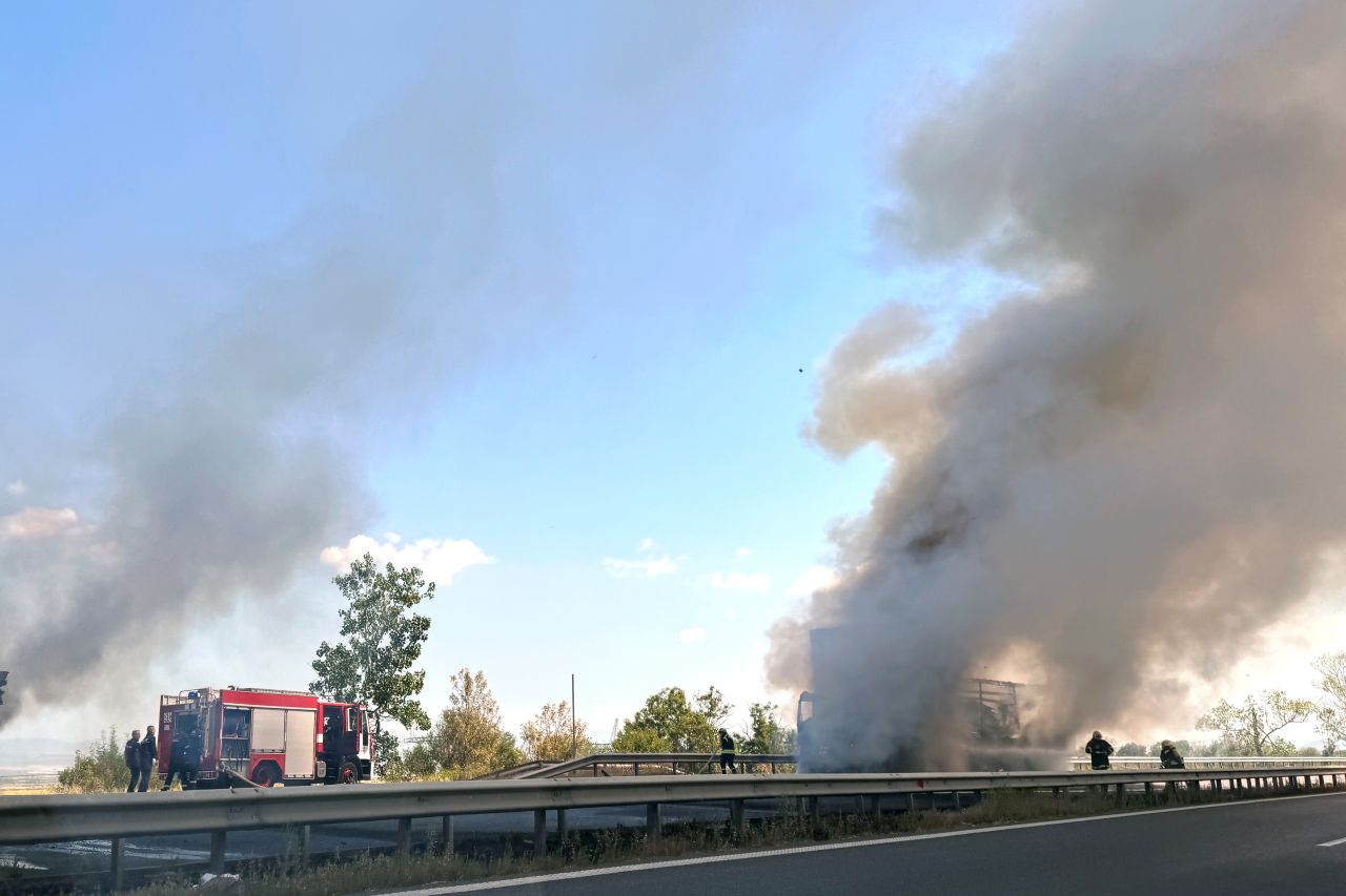 Възстановено е движението на АМ "Тракия" в посока София
