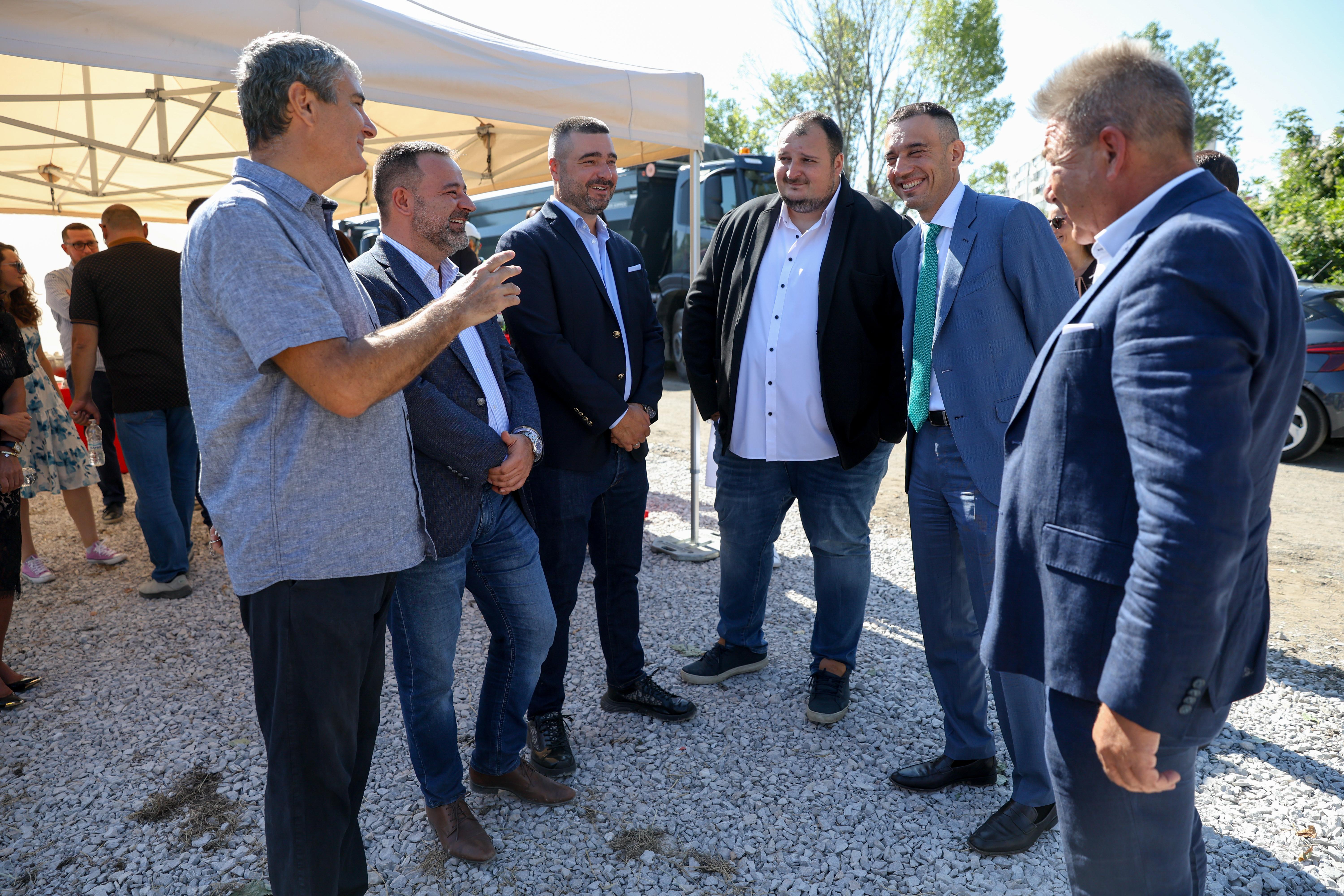 <p>Започна строителството на бул. "Копенхаген" в София.</p>