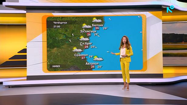 Прогноза за времето (10.09.2026 - сутрешна)