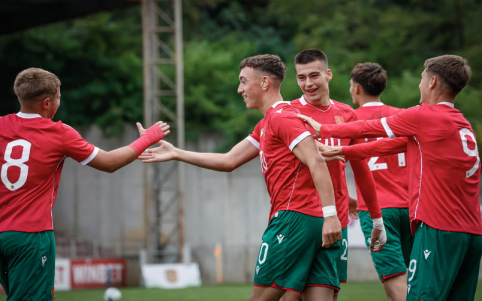 България U17 завърши наравно с Естония в контрола