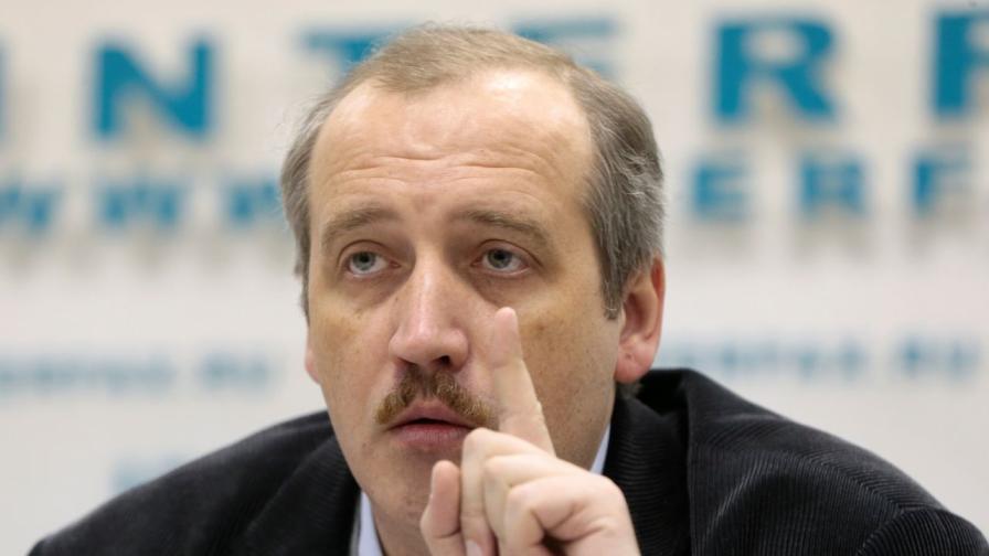 Главният редактор на независимото руско издание "Новая газета" Сергей Соколов