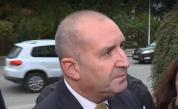 Радев не смята, че е било грешка съобщението в подкрепа на Йотова