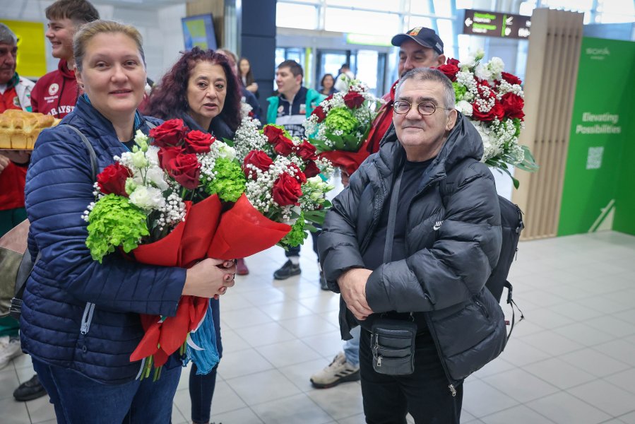 Шампионско посрещане за Семен Новиков в София1