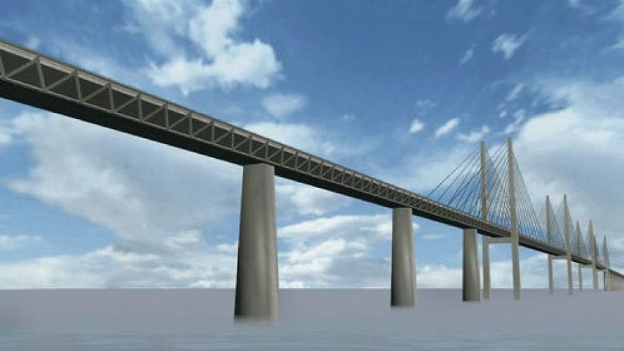 Дания и Германия ще строят мост през морето