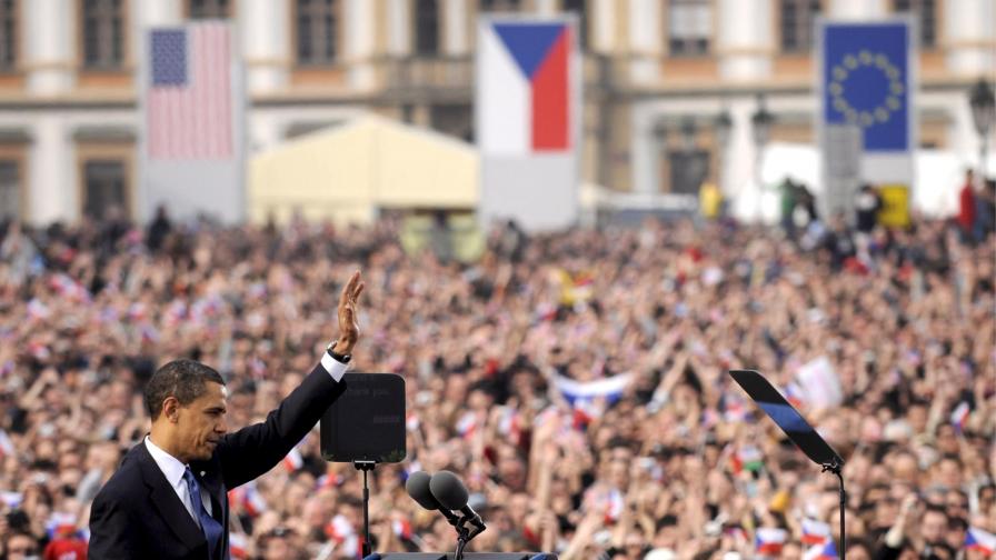 Обама говори за свят без ядрено оръжие в Чехия