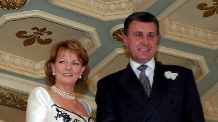 Принц Раду и съпругата му принцеса Маргарита.