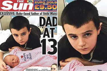 13-годишният Алфи не бил бащата