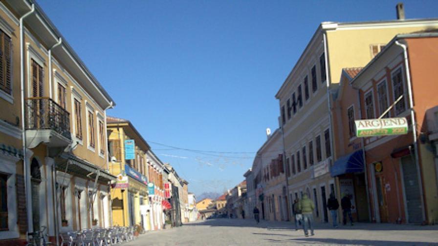 Улица в гр. Шкодра, Северна Албания