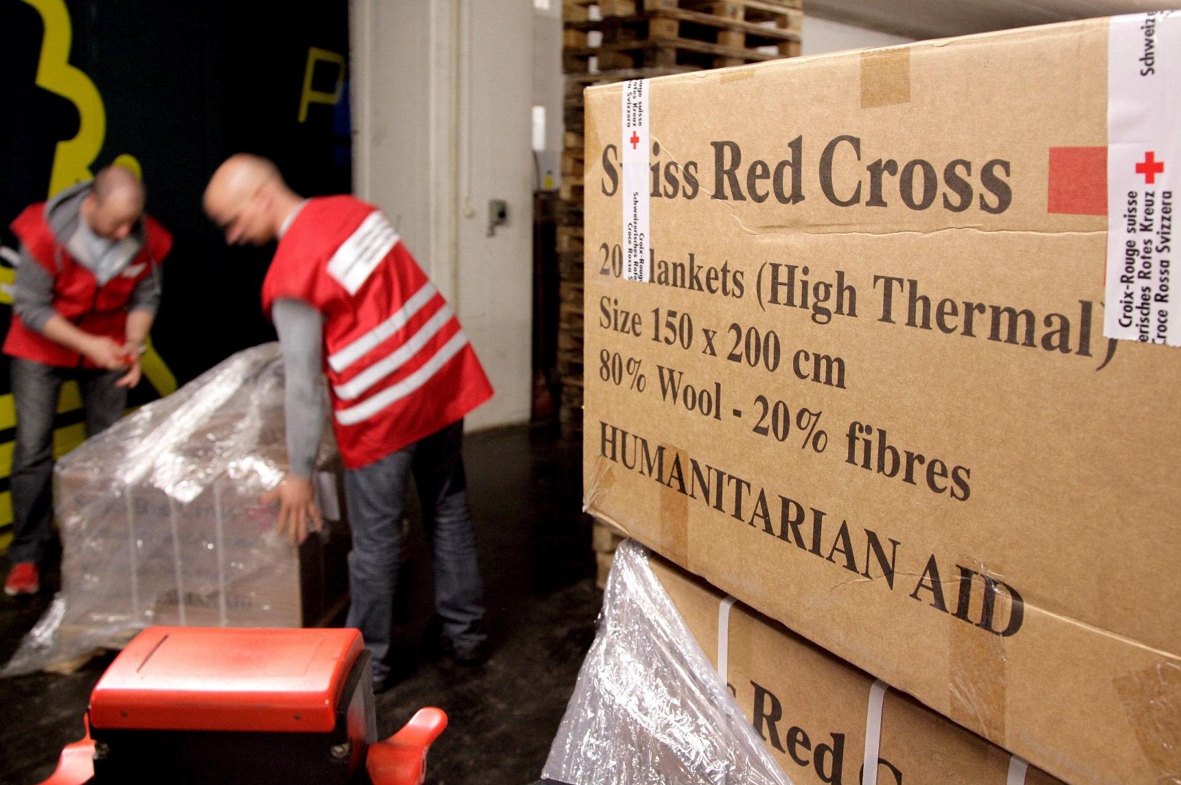 Червеният кръст раздал рекордни помощи през 2008 г.