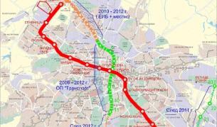 На 15 септември целият първи лъч на софийското метро трябва да бъде готов