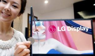 От LG се похвалиха и с най-тънкия екран за течнокристални телевизори, само 5,9 мм