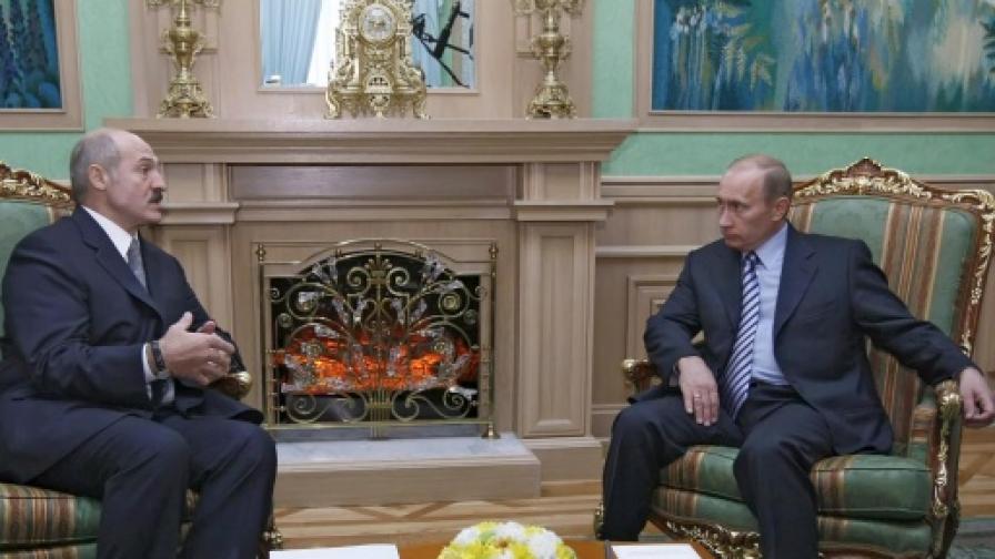 За последен път Путин и Лукашенко се срещнаха на 6 октомври 2008 г. в Минск