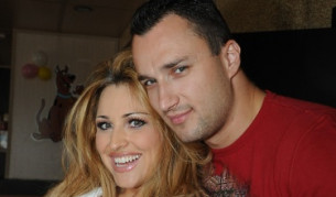 Рени и бащата на двете й деца Борис