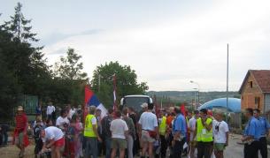 Лепосавич често е арена на акции на сръбски националисти