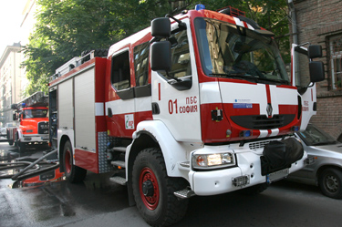 Пожар в София отне живота на възрастен мъж