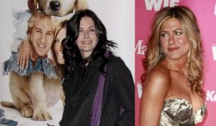 Кортни Кокс-Аркет и Дженифър Анистън (вдясно) са приятелки не само на екрана