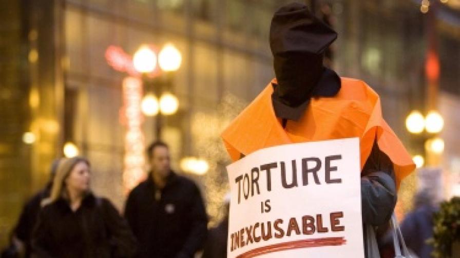Протест срещу изтезанията в Гуантанамо