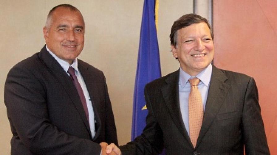Бойко Борисов и Жозе Барозу се срещнаха в Брюксел