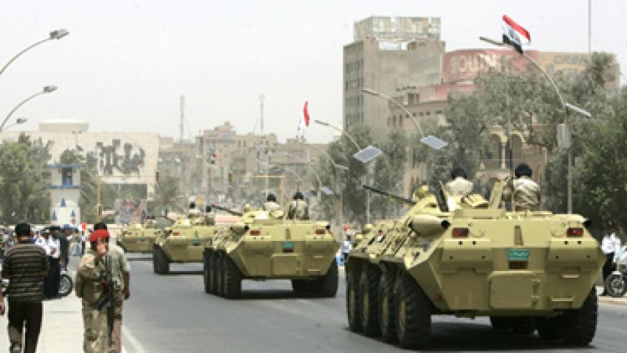 Сега по улиците на Багдад патрулират танкове. Скоро под тях ще има метро
