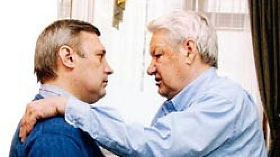 Михаил Касянов и Борис Елцин