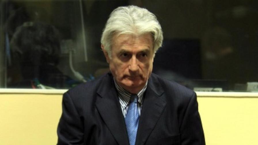 Внесоха окончателното обвинение срещу Караджич