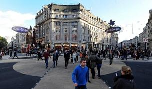 Новата "диагонална" пешеходна пътека