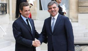 Саркози и Гюл се срещнаха на 9 октомври 2009 г. в Париж