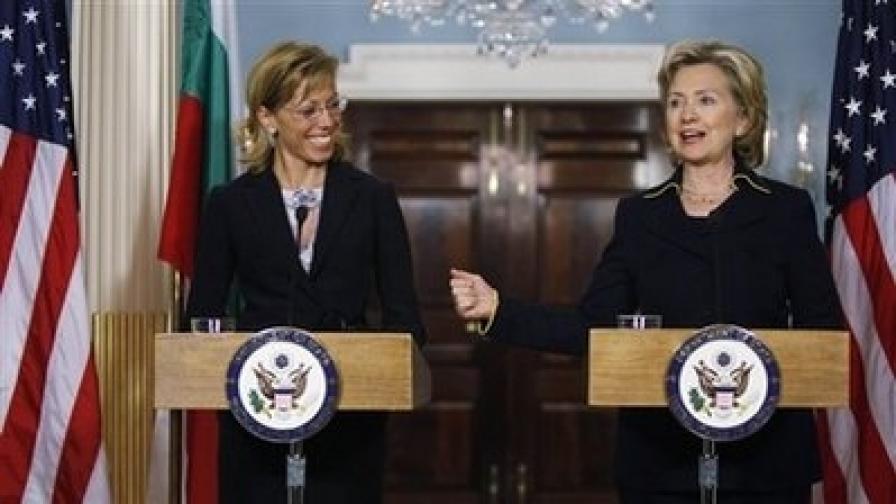 Х. Клинтън: Ценим България като близък партньор