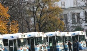 Над 200 служители на "Кремиковци" с 20 микробуса протестираха на 16 ноември.