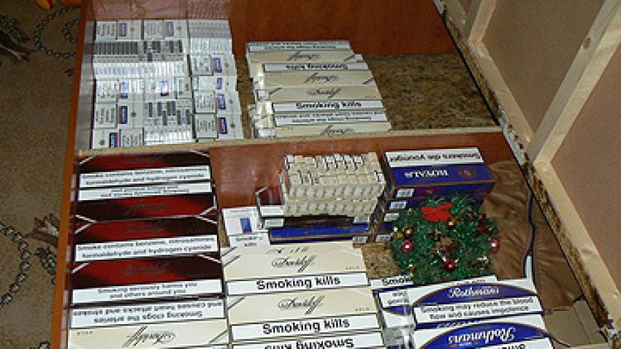 Иззеха 5 млн. къса контрабандни цигари