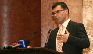 Министърът на финансите Симеон Дянков изнесе публична лекция в Софийския университет