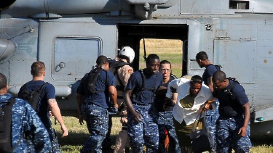 САЩ изпратиха хиляди пехотинци в Хаити след земетресението