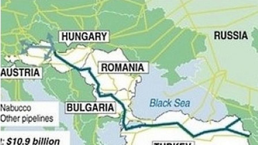 България узакони проекта "Набуко"