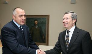 Бойко Борисов с американския посланик Джеймс Уорлик