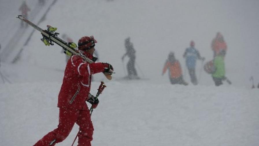 От Планинската спасителна служба призовават скиорите към благоразумие