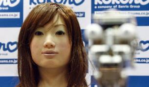 Японски андроид, показан на международното изложение на роботите iREX 2009 в Токио през ноември 2009