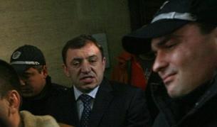 Алексей Петров при пристигането си в СГС за гледане на мярката му за неотклонение