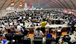 Август 2009 г. Повече от 6000 интернет потребители и компютърни маниаци участваха в годишното издание на компютърния панаир във Валенсия, Испания – "Кампус парти", на който се предлага достъп до мрежата със скорост 8,5 гигабайта