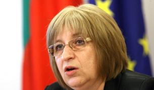 Председателката на парламента Цецка Цачева