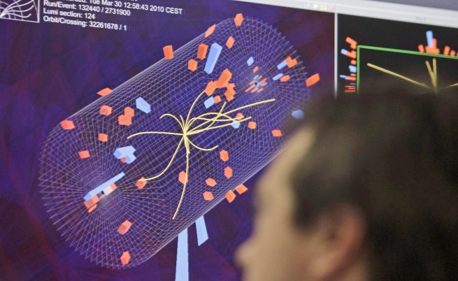 Исторически сблъсък на частици в ЦЕРН!