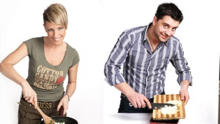 Джина Стоева и Борис Дали готвят и разкриват любимите си кулинарни рецепти