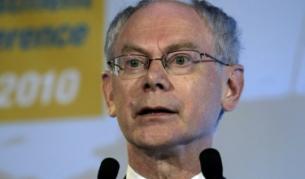 Президентът на ЕС Херман ван Ромпой