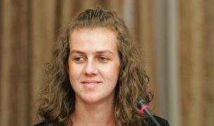 Спаска Митрова в София през есента на 2009 г.