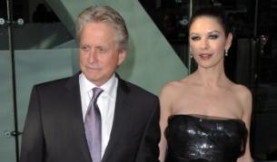 Майкъл Дългас със съпругата си Катрин Зита-Джоунс