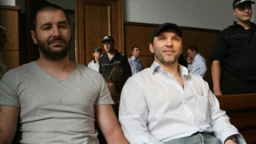 САС гледа мярката за неотклонение задържане под стража на Златомир Иванов-Златко Баретата (вдясно)