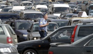 Трафикът в Москва наистина може да бъде отчайващ